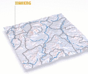 3d view of Xiakeng