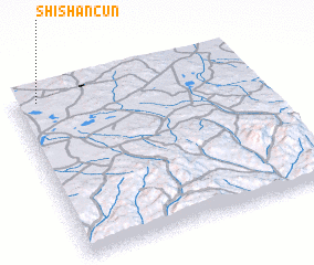 3d view of Shishancun