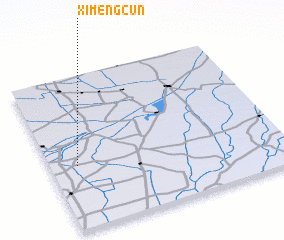 3d view of Ximengcun