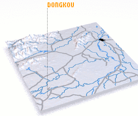 3d view of Dongkou