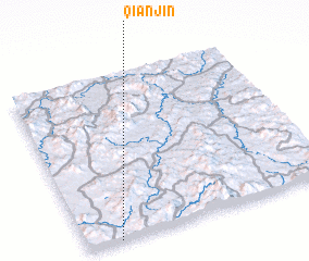 3d view of Qianjin