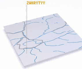3d view of Zakrytyy