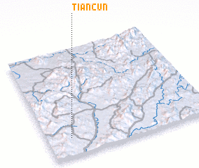 3d view of Tiancun