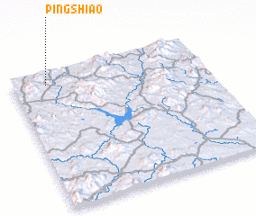 3d view of Pingshi\