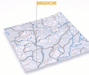 3d view of Qingxicun