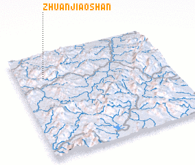 3d view of Zhuanjiaoshan