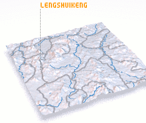 3d view of Lengshuikeng