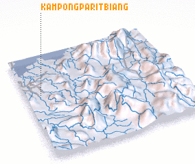 3d view of Kampong Parit Biang