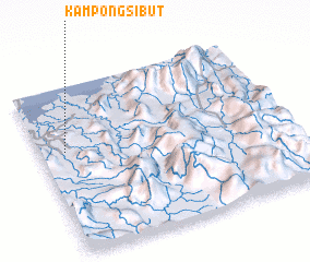 3d view of Kampong Sibut