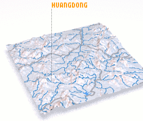 3d view of Huangdong