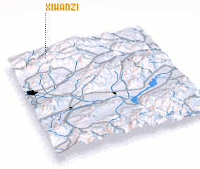 3d view of Xiwanzi