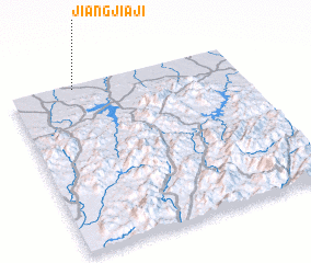 3d view of Jiangjiaji