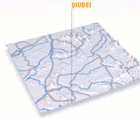 3d view of Qiubei