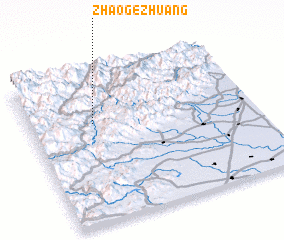 3d view of Zhaogezhuang