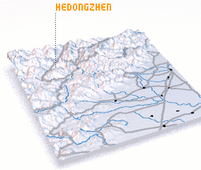 3d view of Hedongzhen