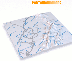 3d view of Pantaihambawang