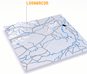 3d view of Luohancun
