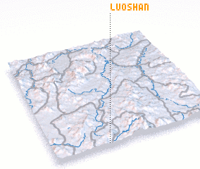 3d view of Luoshan