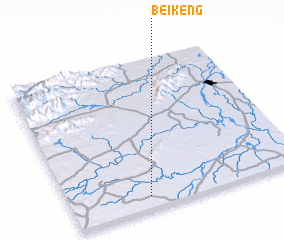 3d view of Beikeng