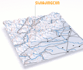 3d view of Sijiajingcun