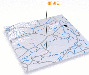 3d view of Xinjie