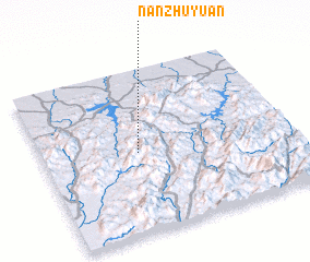 3d view of Nanzhuyuan