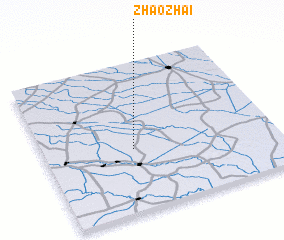 3d view of Zhaozhai