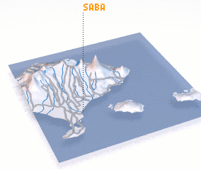 3d view of Saba