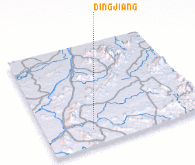 3d view of Dingjiang