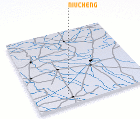 3d view of Niucheng