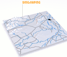 3d view of Dingjiaping