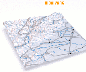 3d view of Xibaiyang