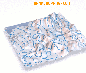 3d view of Kampong Pangaleh