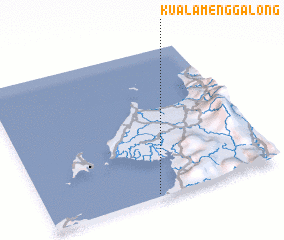 3d view of Kuala Menggalong