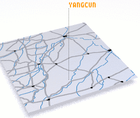 3d view of Yangcun