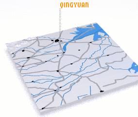 3d view of Qingyuan