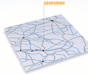 3d view of Gaopomiao