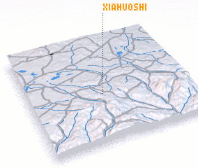 3d view of Xiahuoshi