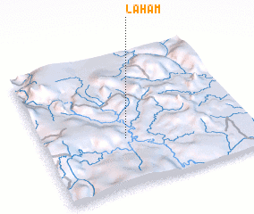 3d view of Laham