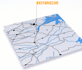 3d view of Beiyangcun