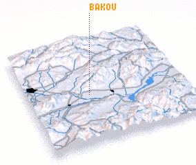 3d view of Bakou