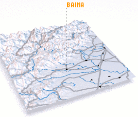 3d view of Baima