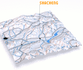 3d view of Shacheng