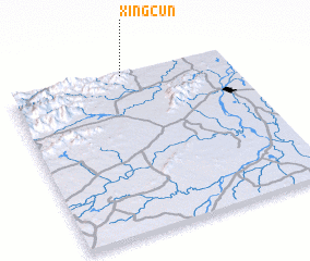 3d view of Xingcun