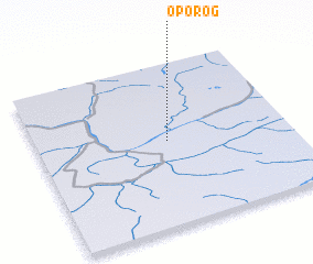 3d view of Oporog