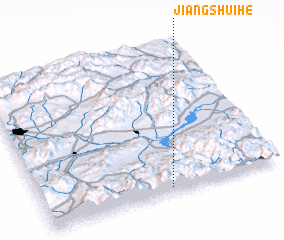 3d view of Jiangshuihe