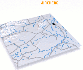 3d view of Jincheng