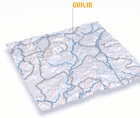 3d view of Guilin