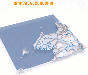 3d view of Kampong Guroh Guroh