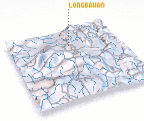 3d view of Long Bawan